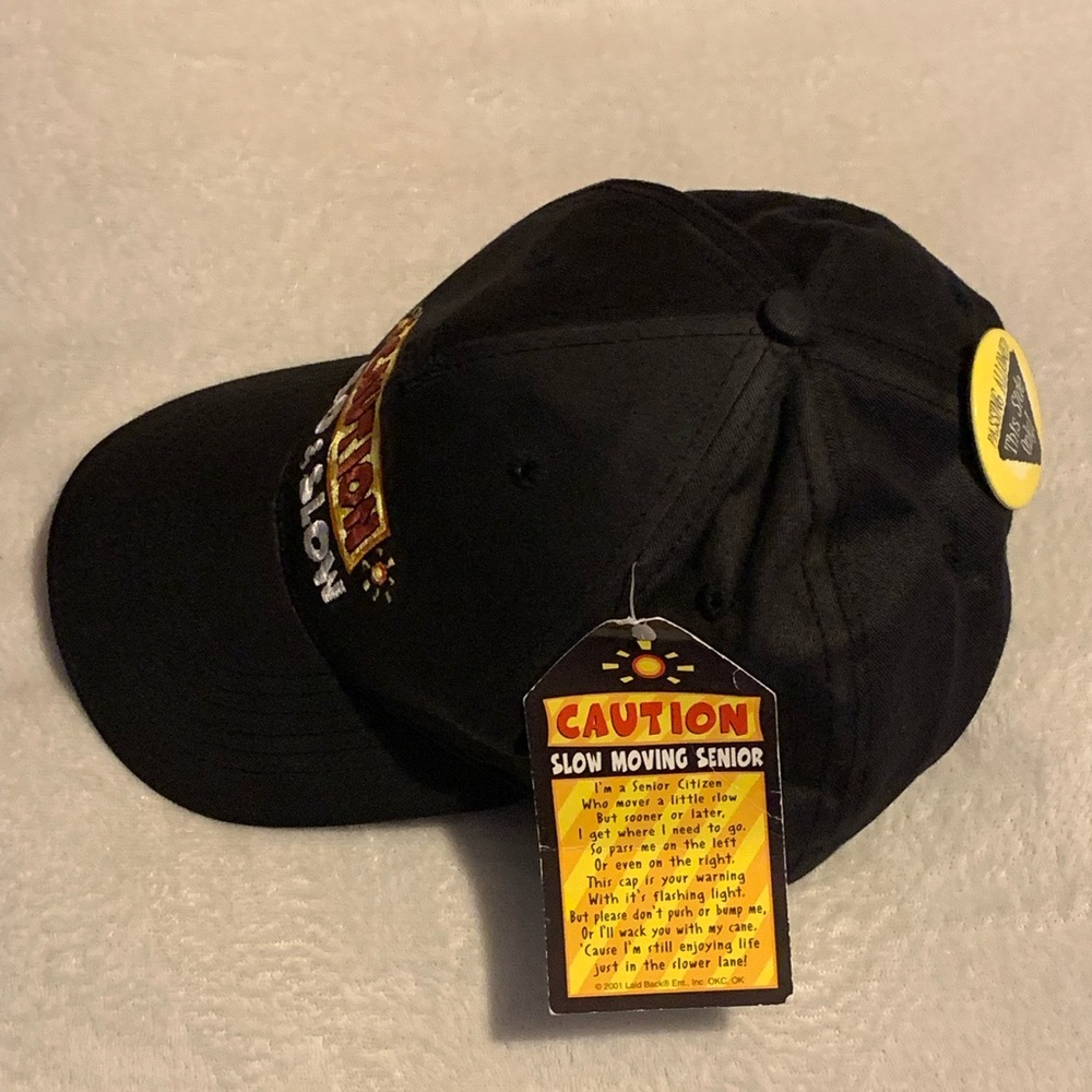 CAUTION: 50 & Slow hat with Tags - Picture 2 of 11